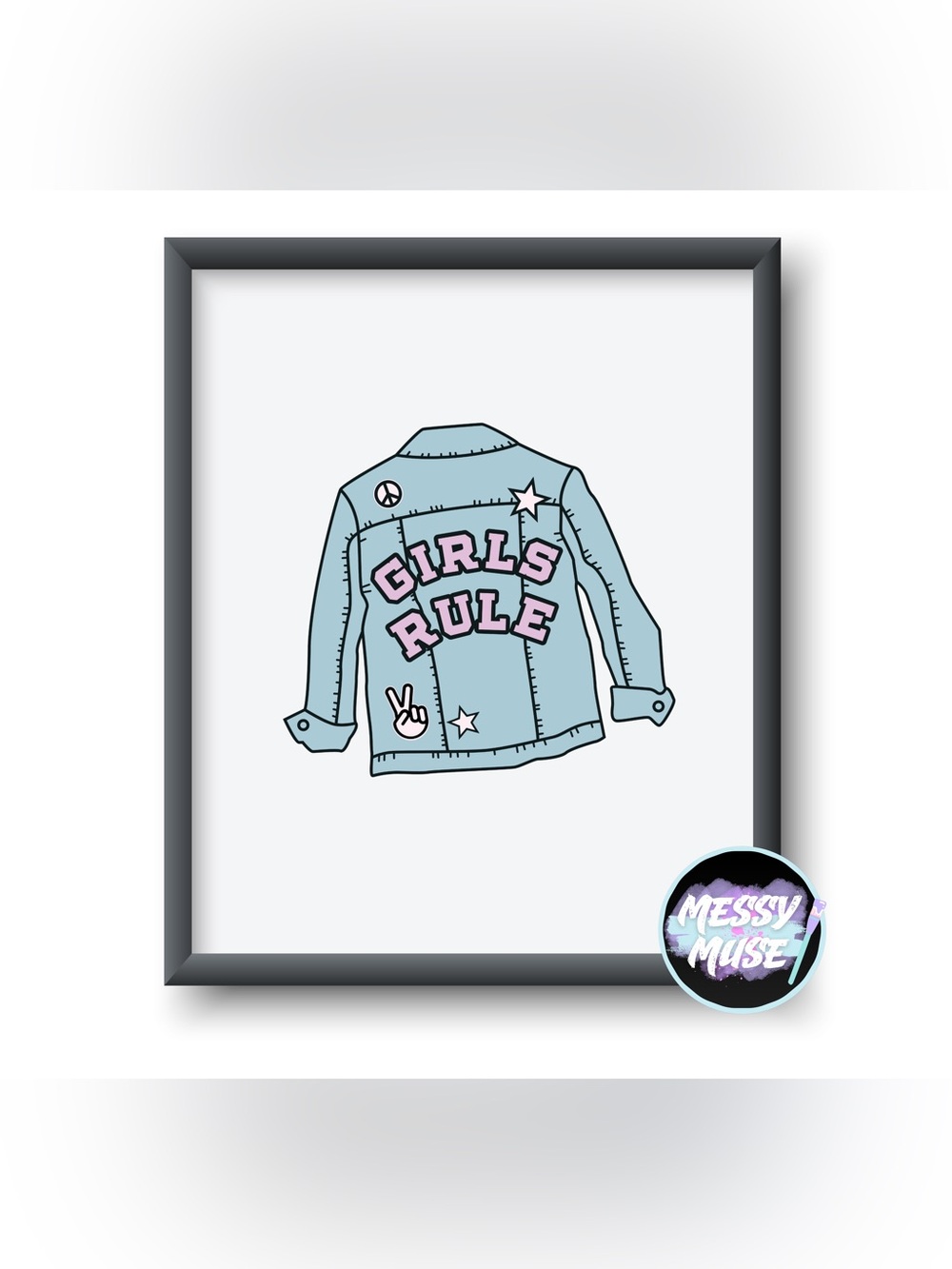 8.5x11 Wall Art Print | Handmade Home Decor | Ready to Frame Art Print
